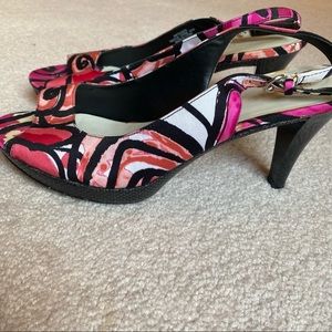 Nine West Floral Heel 7.5